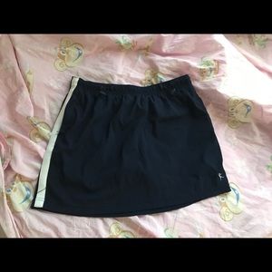 Navy tennis skirt